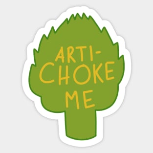 artichoke me Sticker